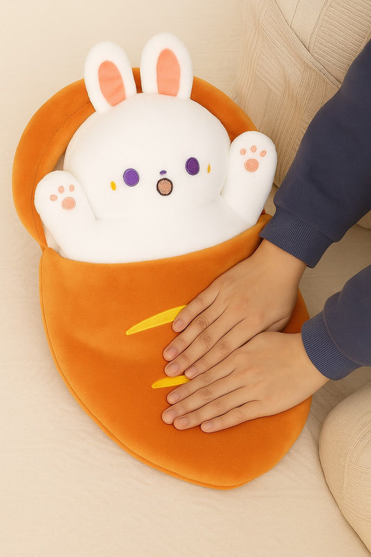 Peluche Kawaii Conejo y Gato