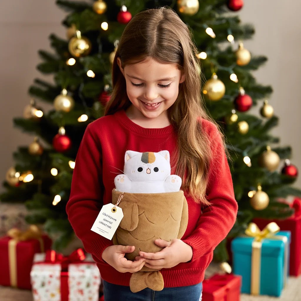 Peluche Kawaii Conejo y Gato