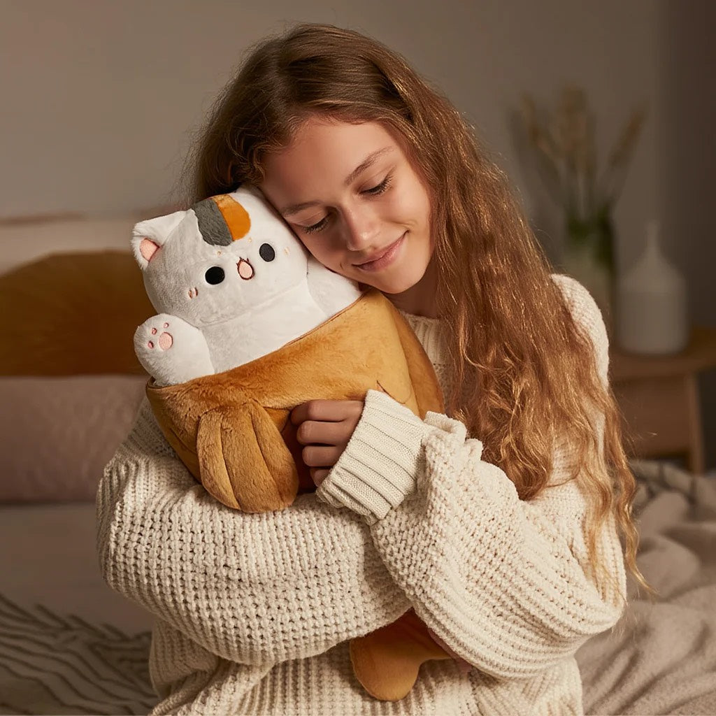 Peluche Kawaii Conejo y Gato