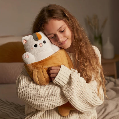 Peluche Kawaii Conejo y Gato