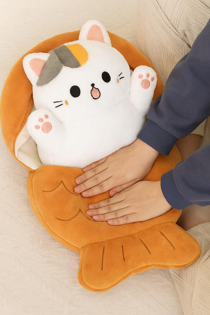 Peluche Kawaii Conejo y Gato